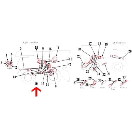 Aftermarket H118730 Tailings Auger Drive Belt Fits John Deere Combine 6620 6622 7720 7721 COB40-0679